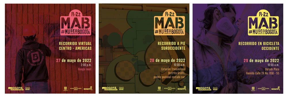 Imagen promocional recorridos MaM - Mayo 2022