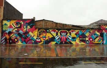 Ciudad Movimiento - UMS Street Art Colombia - Nicolás Castro Henao