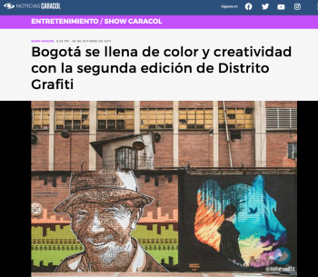 Bogotá se llena de color y creatividad - Caracol