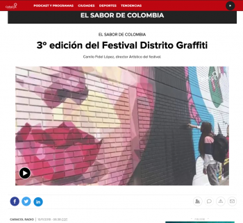 3ra edicion de Distrito Grafiti