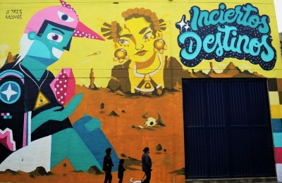 Intervención Puente Aranda - A Tres Manos (Colombia)